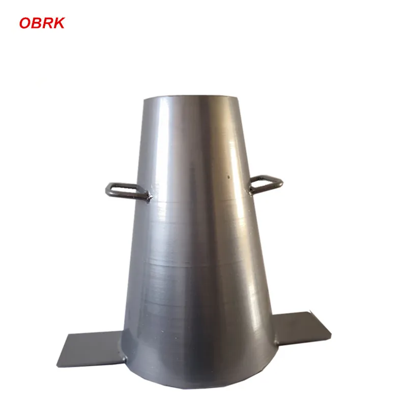 

Unseamed Stoving Varnish Slump Cone 1.5mm Thickness Concrete Unseamed Concrete Slump Cone