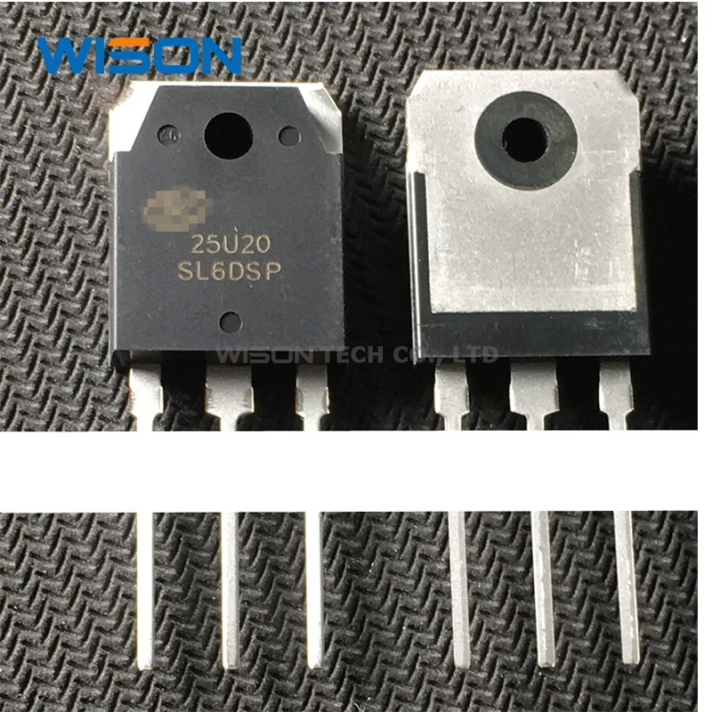 10pcs/lot new SFR25U20PNA 25U20 TO-247 Rectifier diode rectifier tube for inverter two argon arc plasma arc welding machine