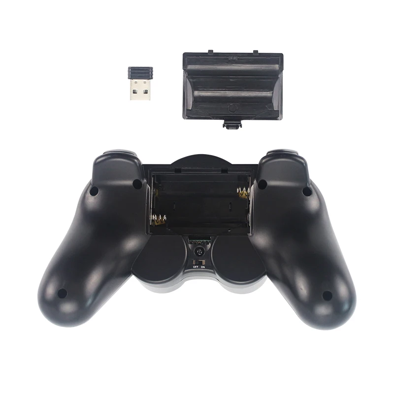 2.4G Wireless Gamepad Joystick Game Controller Joypad for PS3 PC Android Windows Raspberry Pi 4 Smart Phone Optional Holder