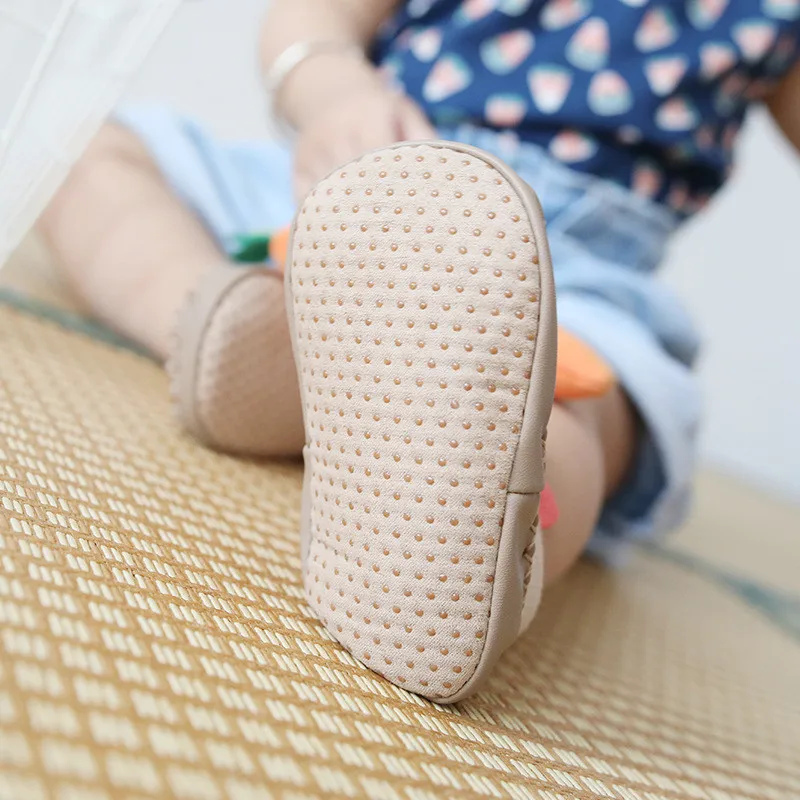 Newborn Baby Socks With Rubber Soles Infant Baby Girls Boys Autumn Winter Children Floor Socks Shoes Anti Slip Soft Sole Sock