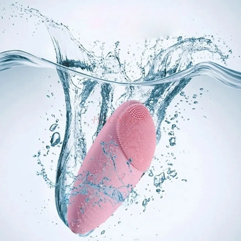 Silicone face wash meter ladies rechargeable electric cleansing instrument pore cleaner face wash instrument home facial massage