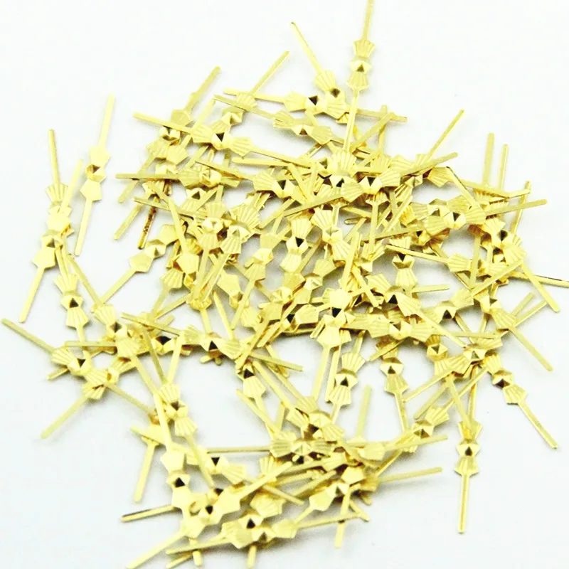 

33MM 10000pcs Gold Bowtie Connectors Metal Beads Connectors Butterfly Pins Buckles Connector For Loose Beads for Lighting Decor