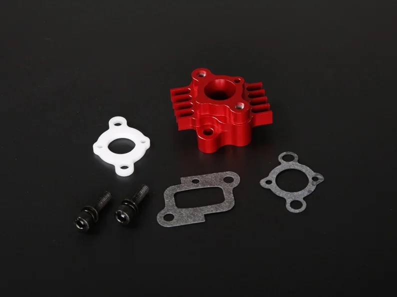 

CNC alloy Cooling intake pipe set for 32cc 36cc 45c engine zenoah cy for 1/5 hpi km rovan Baja Losi 5ive-T rc car parts