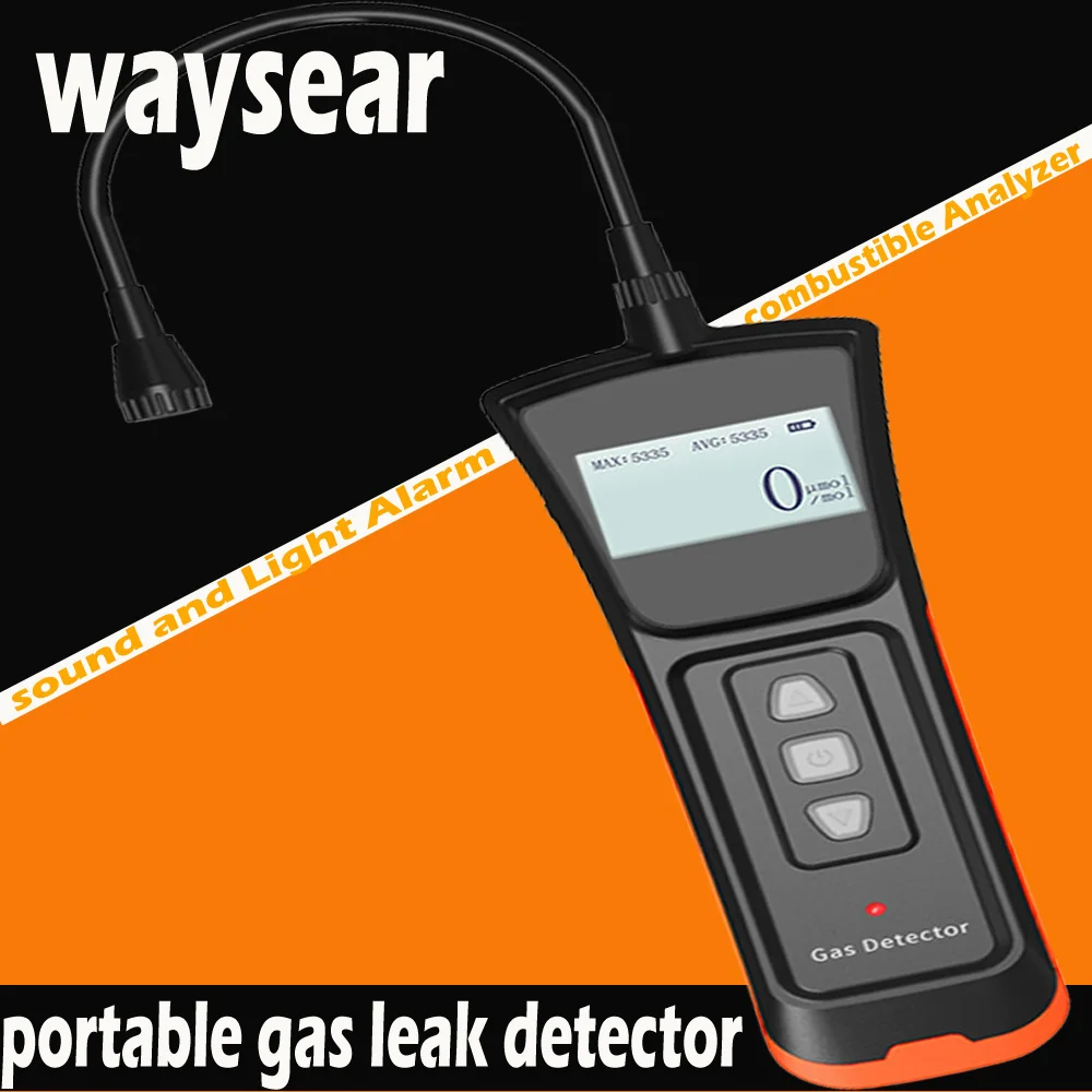 professional industry and home Natural Gas Detector ch4 gas natural gas detector alarm Leak Portable gas leak detector