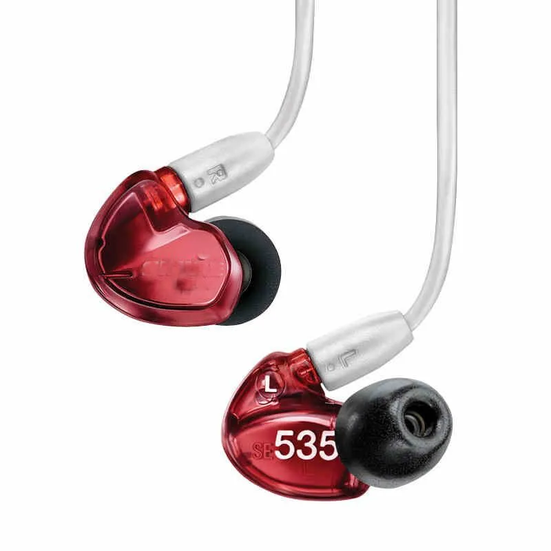 Headsets Brand SE535 Detachable earphone Hi-fi stereo Headset SE 535 In ear Earphones Separate Cable with Box VS SE215