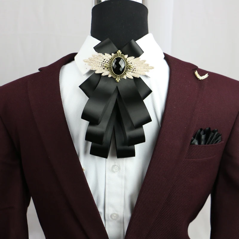 New Free Shipping fashion casual Men's male British business dress collar Butterfly Wedding groom Groomsmen multi tie on sale