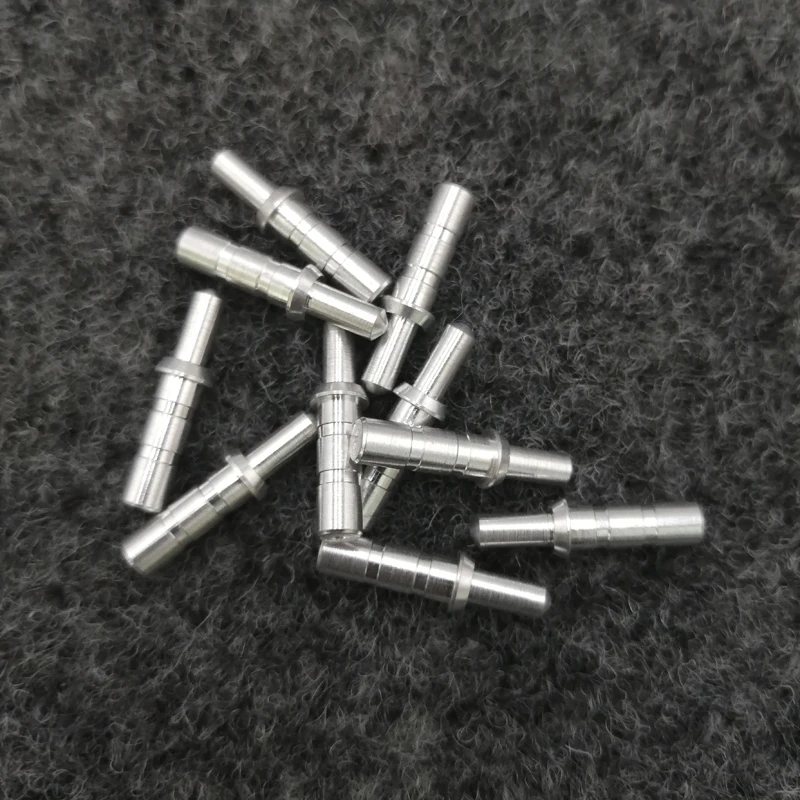 50/100 Pcs Archery Pin Nock ID4.2mm Aluminum Arrow Nock Adapter For Arrow Shaft Hunting