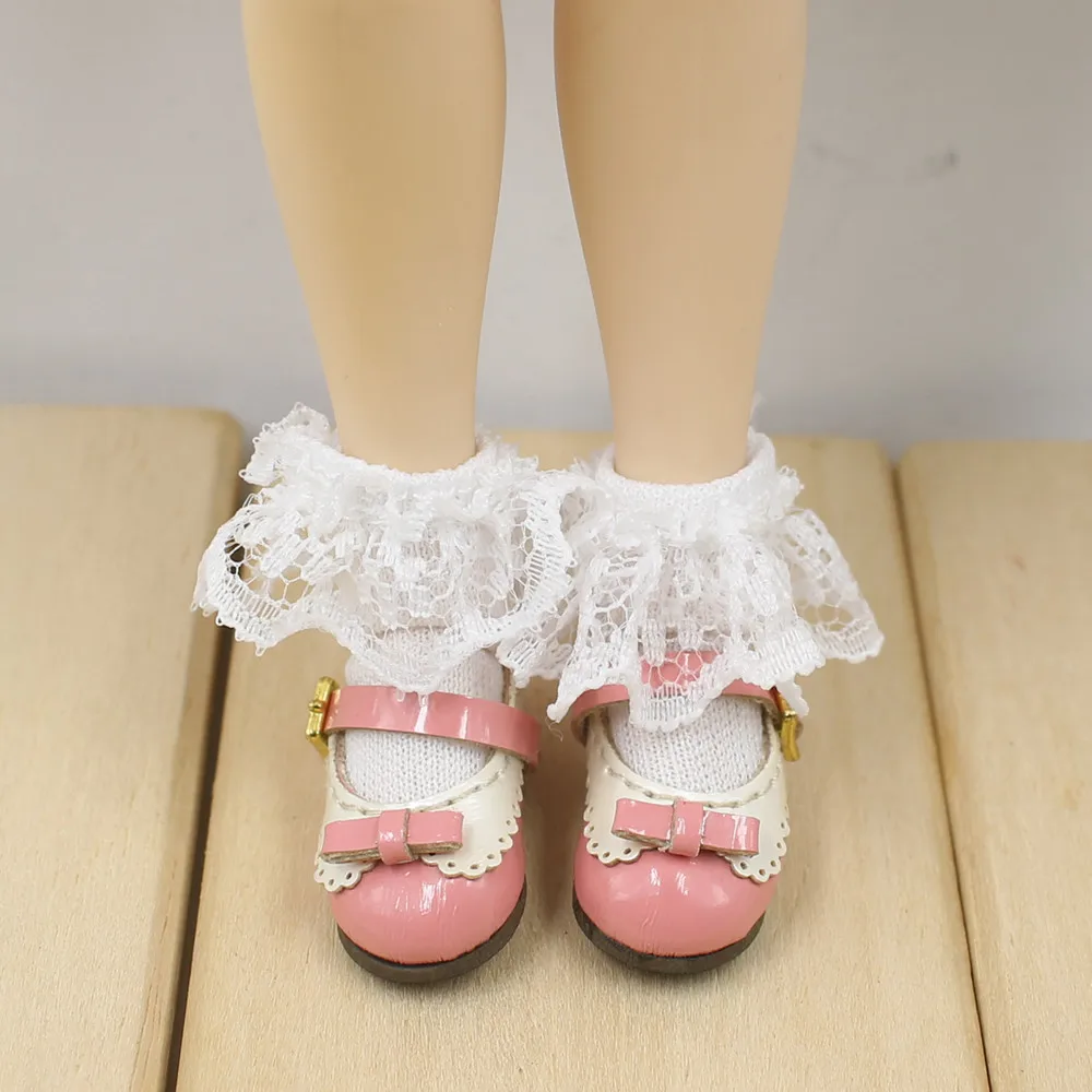 DBS blyth doll icy licca body white socks with lace toy socks