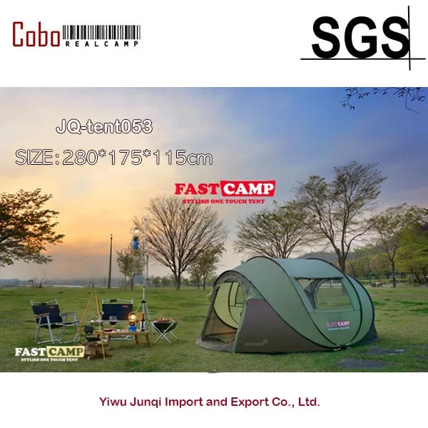 

Fastcamp Mega for 5persons-Instant Popup tent One touch pop up fishing camping outdoor Family Tent