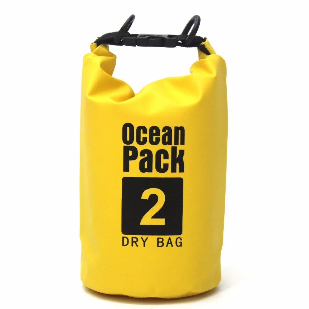 2/5/10/15/20/30L Ocean Pack Portable Rafting Diving Dry Bag Sack PVC Waterproof Folding Swimming Storage Bag for River Trekking