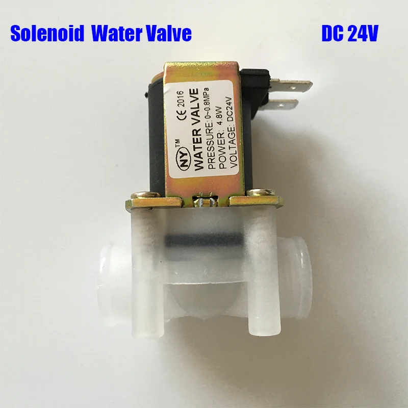 

water filter Solenoid electronic Water Valve 24V DC 1/4" Inlet Feed Solenoid Valve for Reverse Osmosis water Purifier System