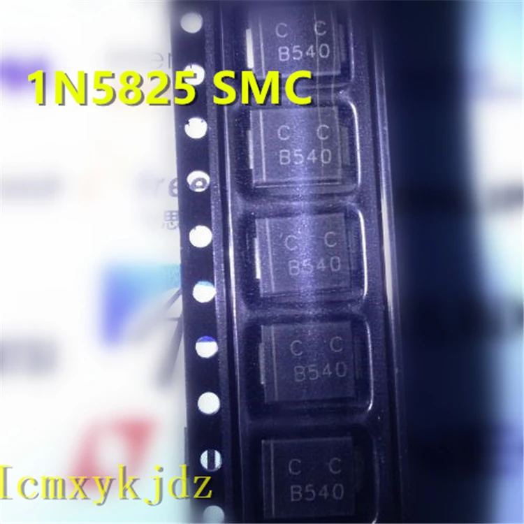 10Pcs/Lot ,  1N5825 IN5825  MBRS540 B540 DO-214AB SMC  ,New Oiginal Product New original free shipping fast delivery