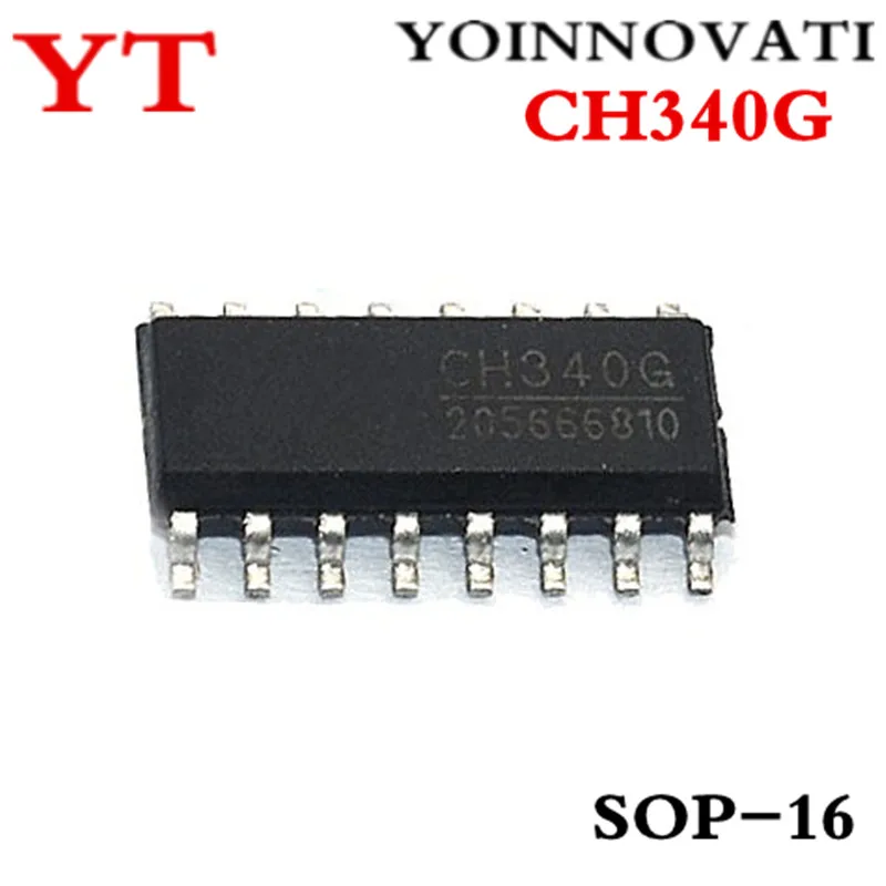  100pcs/lot CH340 CH340G SOP16 ic Best quality