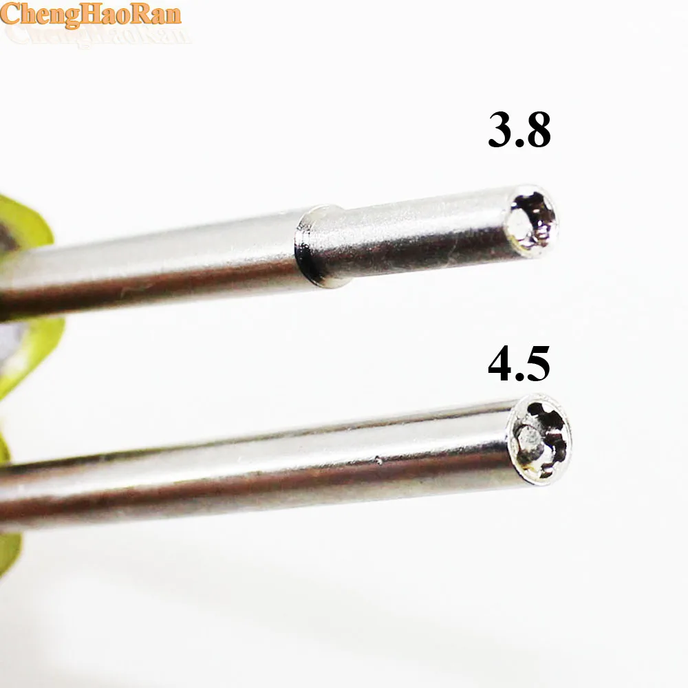 ChengHaoRan 10x3,8 mm 4,5 mm Sicherheitsschraubendreher-Spielbit-Werkzeug für NES SNES N64 Konsolen Handöffnungswerkzeug – Detail 3