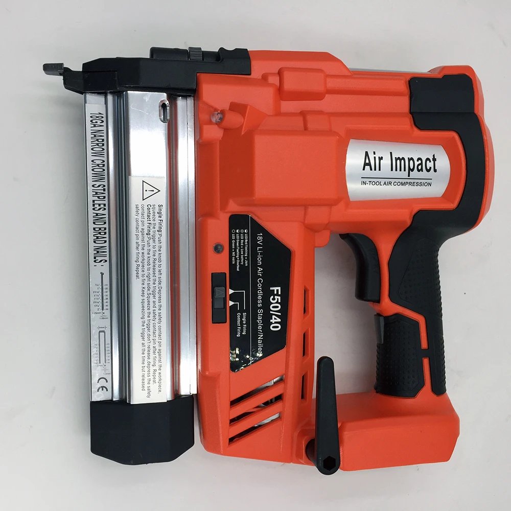 SPT1672 Electric Nail Gun Double-Use Nail Stapler F40 Nails F50 Brad Nail Gun Woodworking Tools