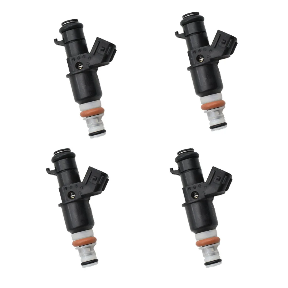 Genuine 4pcs/lot Fuel Injectors Nozzle For Honda CRV 2.4L 2003-2007 OEM:16450-RAA-A01 16450RAAA01 16450 RAA A01