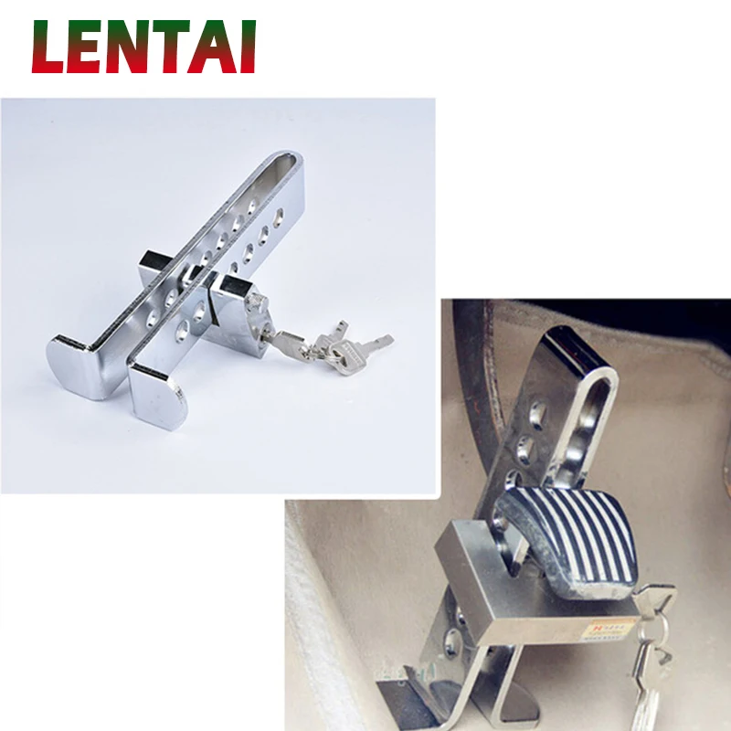 

LENTAI For Renault megane 2 3 Jeep renegade Jaguar Lifan 1Set Car Clutch Brake Lock Safety Lock Tool Stainless Anti-theft Device