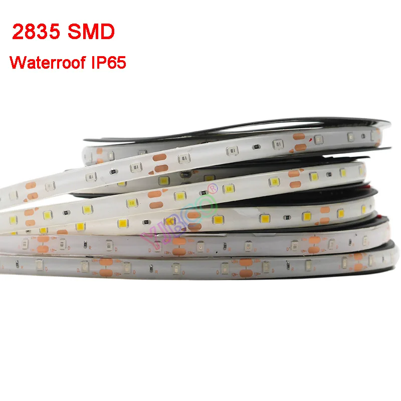 5m 2835 5050 Led Strip light tape 60led/m RGB/White/Warm white/Red/Green/Blue/Yellow  Led Strip Tape Lamp Diode Flexible DC12V