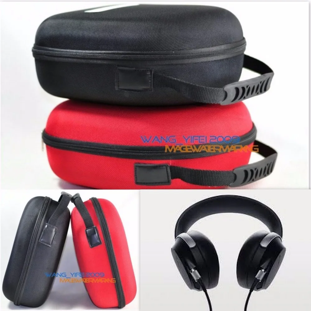 

Hard Storage Case Travel Box Bag For SONY MDR Z7 MDR-1A 1ADAC 1ABT Headphones Headset Black Red Color Choose