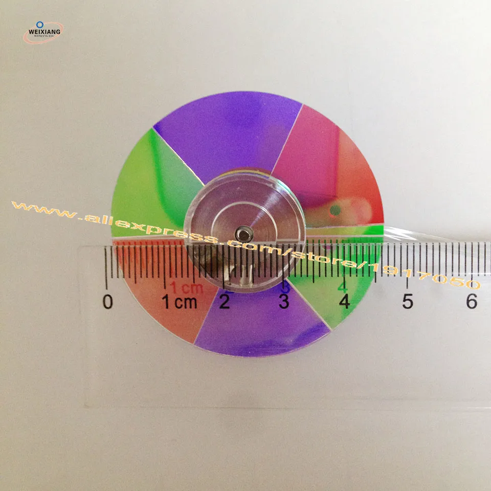 Original Farbe Rad Für Toshiba 50HM66 DLP TV Projektor Farbe Räder mit Drei Monate Garantie 6 segmente 46mm