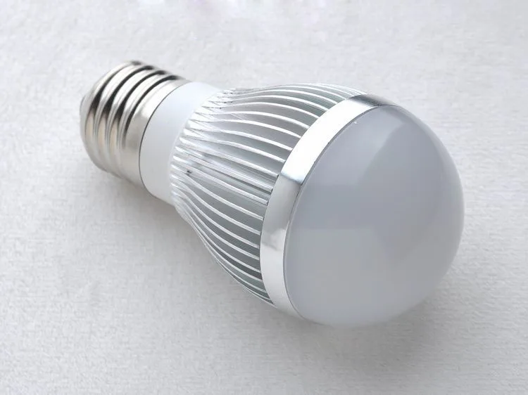 12V 3W LED BULB high power led lamp aluminium radiator cold white warm white e27 screw-socket high quality factory outlet