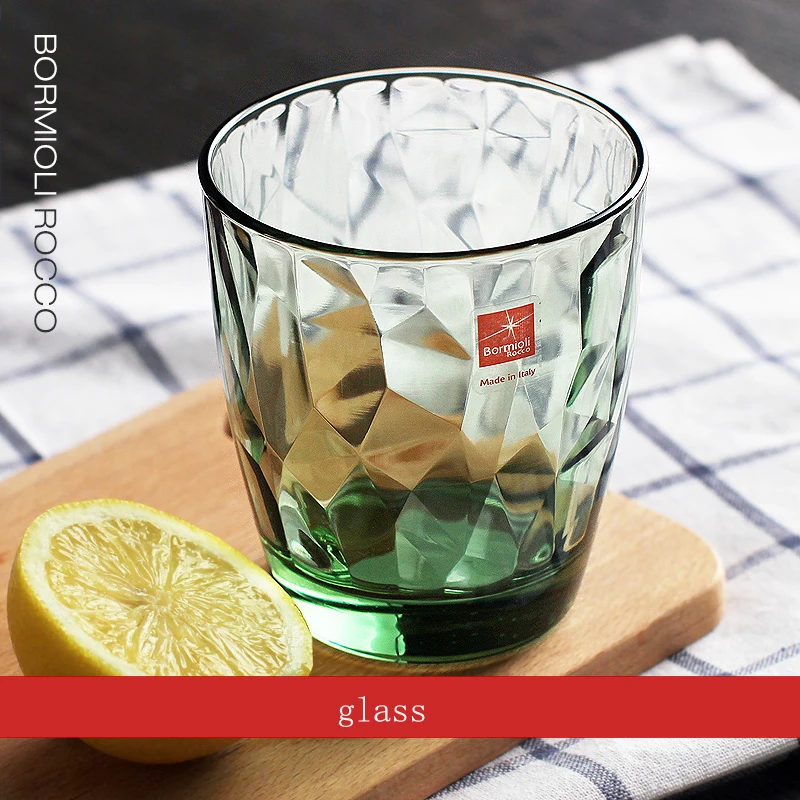 

Europe Lead-free Originality glass Water cup Color transparent cup Household juice cups glass stemware Drink cup