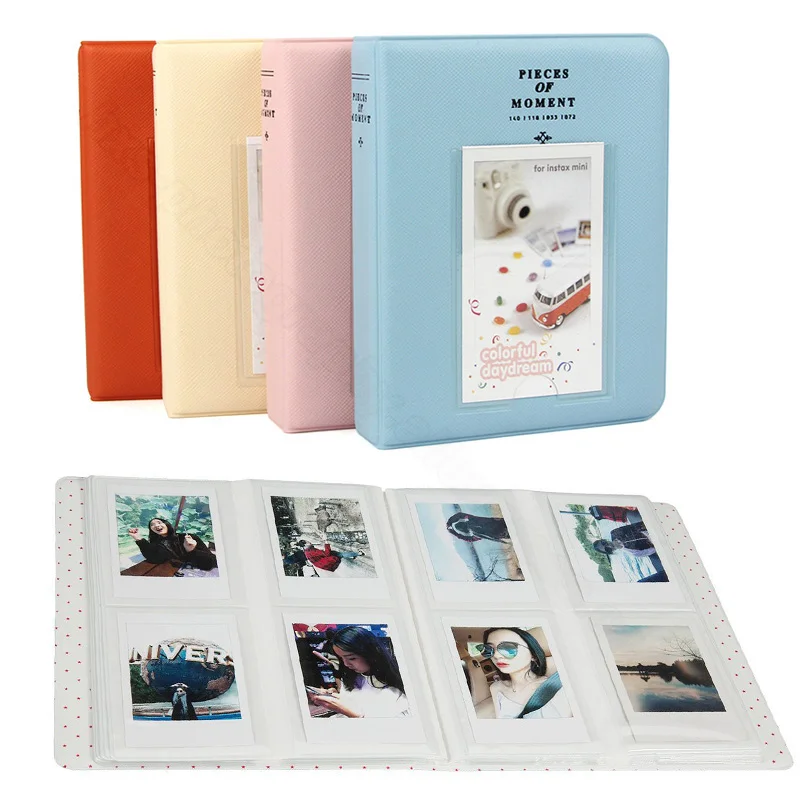 Album for Fujifilm Instax Mini 11 8 9 70 7s 25 26 50s 90 Film, Pringo P231, Instax Share SP-1 SP-2, Polaroid PIC-300 Z2300 Film