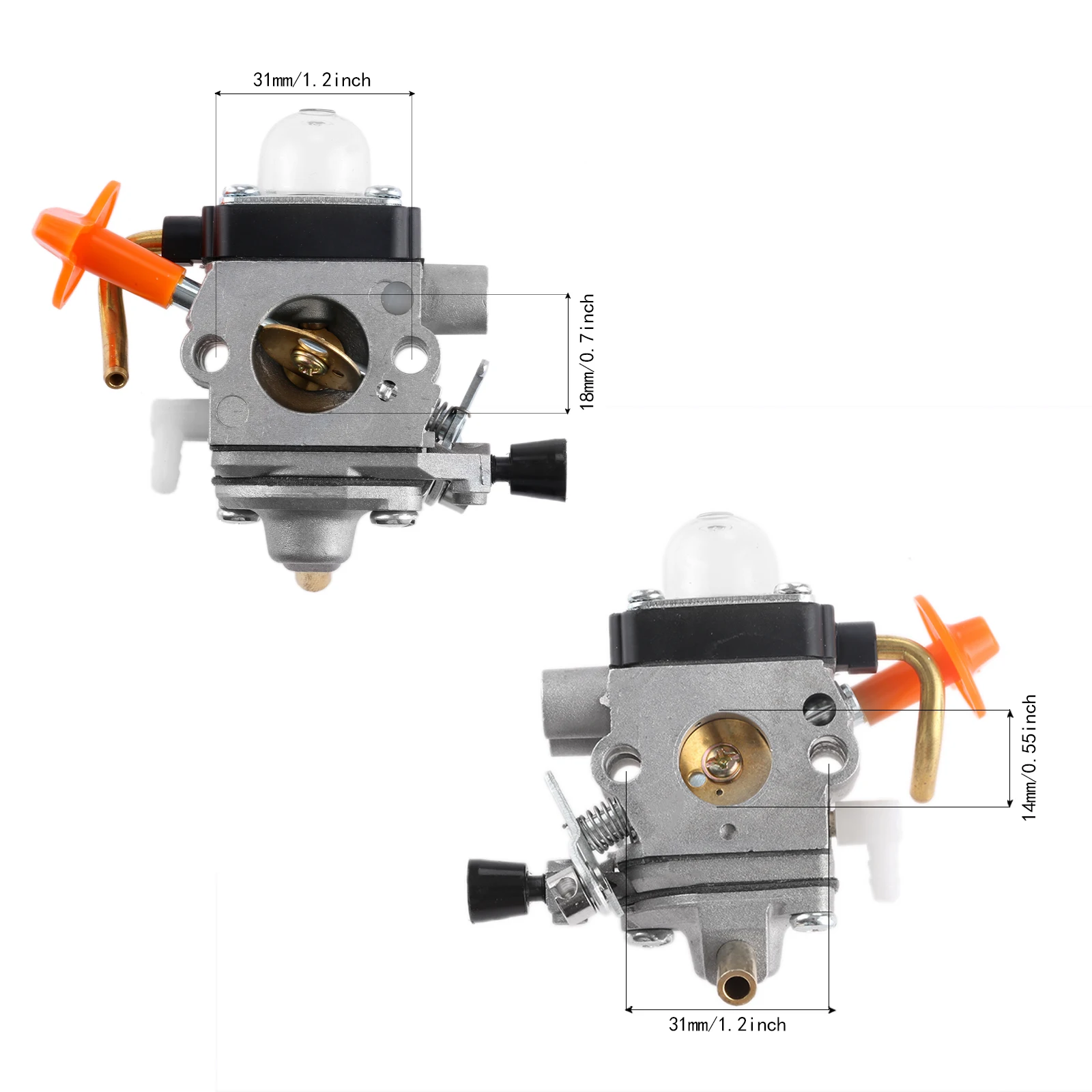 DRELD المكربن Carb ل Stihl FS87 FS90 FS100 KM100 FS110 KM110 FS130 KM130 HT130 الانتهازي قطع غيار المحرك ZAMA C1Q-S173 S174