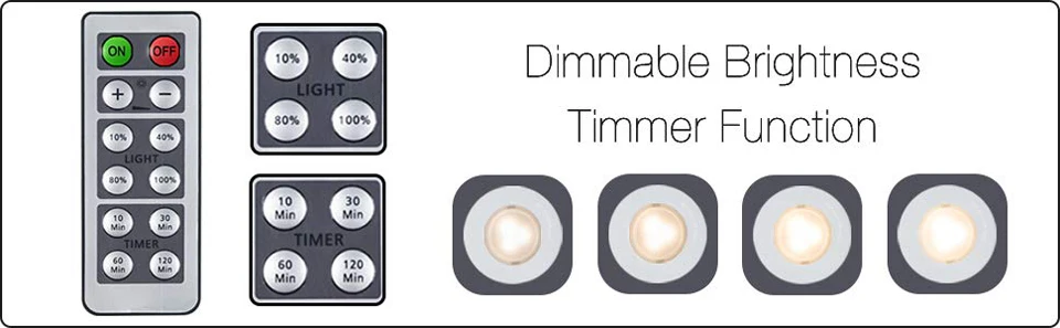 Touch-Sensor LED Puck Lights — product detail 5