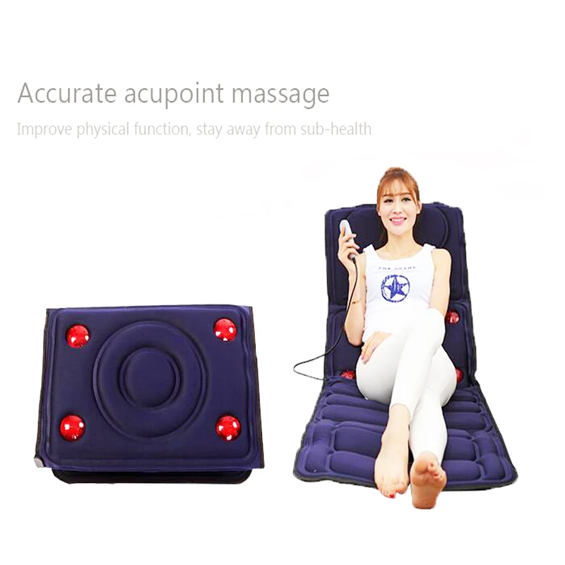 Body Massager Far Infrared Massage Pads Fatigue Vibration Mattress Cushion Health Care Equipment Body Massager