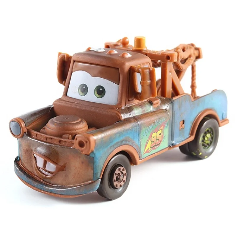 Cars 3 Disney Pixar Cars Race Team Mater Metal Diecast Toys Car 1:55 Lightning McQueen Children's Gifts