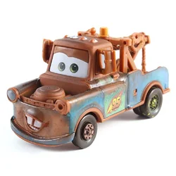 Auto 3 Disney Pixar Cars Race Team Mater Metal Diecast Toys Car 1:55 Lightning McQueen regali per bambini