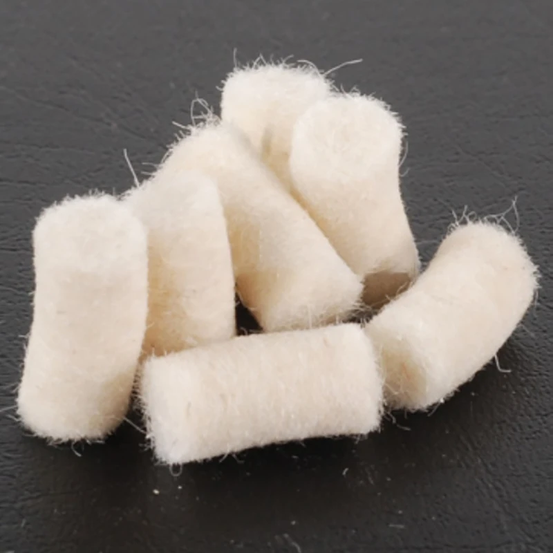 100 PCS Cleaning Cotton Ball For a 4.50mm or 5.50mm or 6.35mm Caliber Cleaning Kit Remove dirt and lead from the airlock barrel image 5
