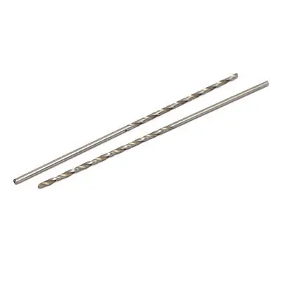 1.9mm Dia 100mm Length HSS Straight Shank Twist Drill Bit Drilling Tool 10pcs