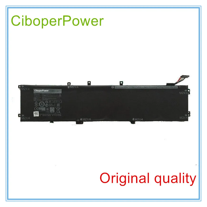 Original quality New 84Wh  4GVGH 1P6KD Battery for  5510 XPS 15 9550 serie akku