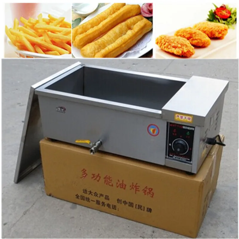 Hot sale stainless steel countertop small fryer