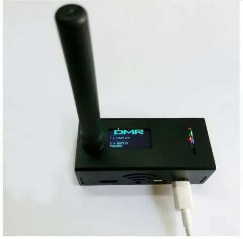 Go Latest Jumbospot UHF VHF UV MMDVM Hotspot For P25 DMR YSF DSTAR NXDN Raspberry Pi Zero 3B + OLED+Metal case +Antenna