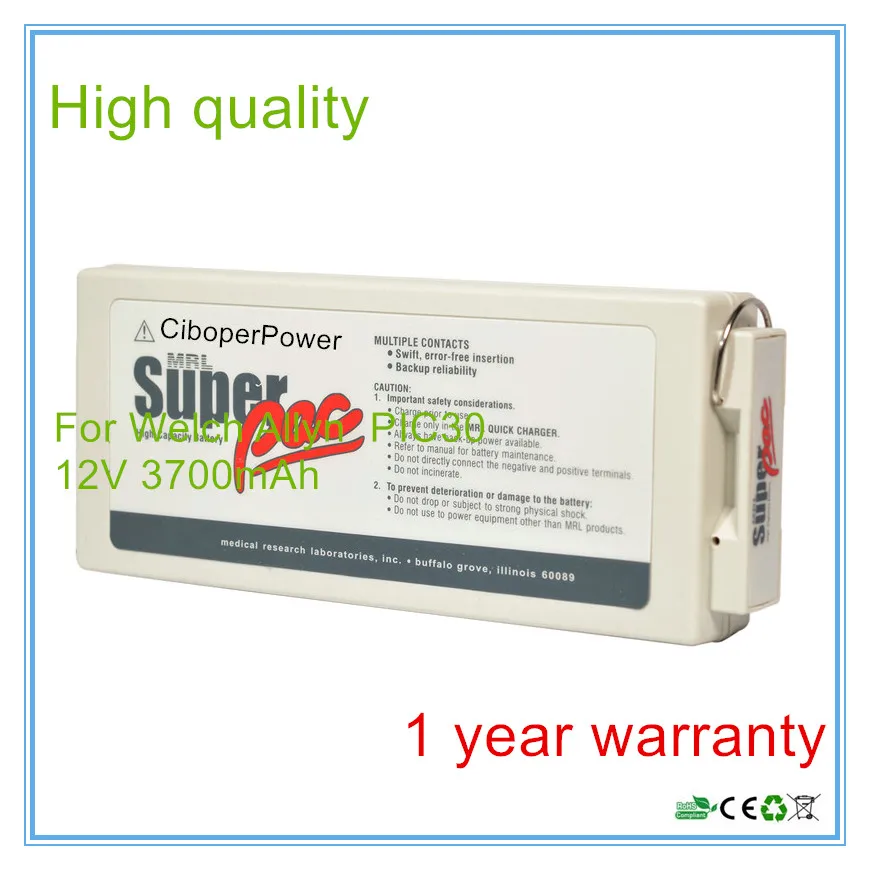 Defibrillator Battery FOR pic20 pic30,pic40,pic50,001647-u,10N-4000AA Medical equipment batteries