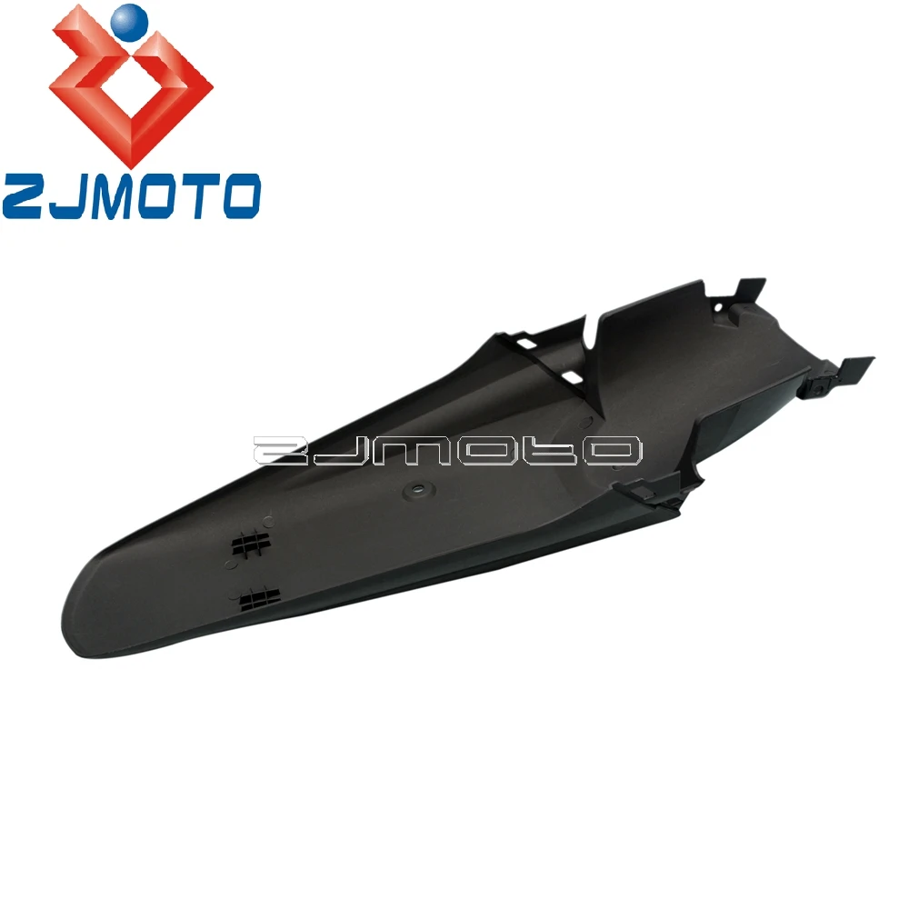 Black Rear Fender Universal Enduro Dual Sport Rear Mudguard For Honda Kawasaki Suzuki Yamaha WR DRM RMZ KX YZ CRF Supermoto