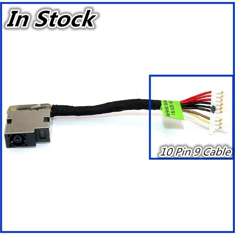 New Laptop DC Jack Power Cable Charging Connector Port Wire Cord For HP Omen 15-AX 15-BC TPN-Q173 Q173