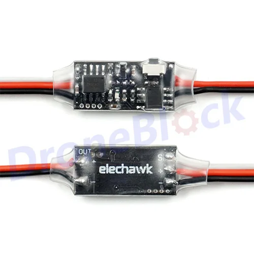 Interruttore RC, interruttore on/off del telecomando RC Canale elettronico PWM per controllo drone con luce a LED per auto camion RC, 3-30 V 20 A