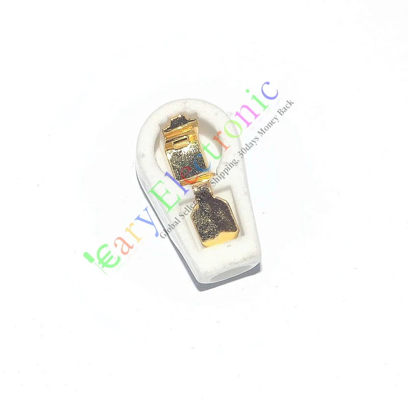 

Wholesale and retail 50pc GOLD 6.3mm Tube Anode Caps Ceramic Socket for EF37 EF39 12E1 6J7 6K8 6K7 free shipping