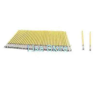 100+-2% x P50-Q2 0.8mm Dia 4-Point Crown Tip Spring PCB Testing Probes