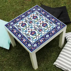 55*55CM Morocco Style PVC Table Stickers For Cafe Bar Self-adhesive DIY Desk Renovation Decal Waterproof Tablecloth Covers Decor