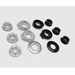 Folding bicycle nut For Brompton rear wheel CNC nut with limit washer combination External change 2 speed wheel 11g