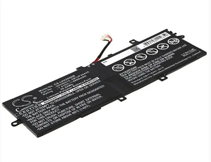 

Cameron Sino 4800mAh battery for LENOVO ThinkPad Helix 2 00HW010 SB10F46442 SB10F46448 Notebook, Laptop Battery