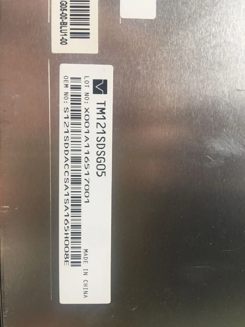 Tianma-工業用LEDパネル,tm121sdsg05,元のグレードa,1年間の保証,12.1インチ