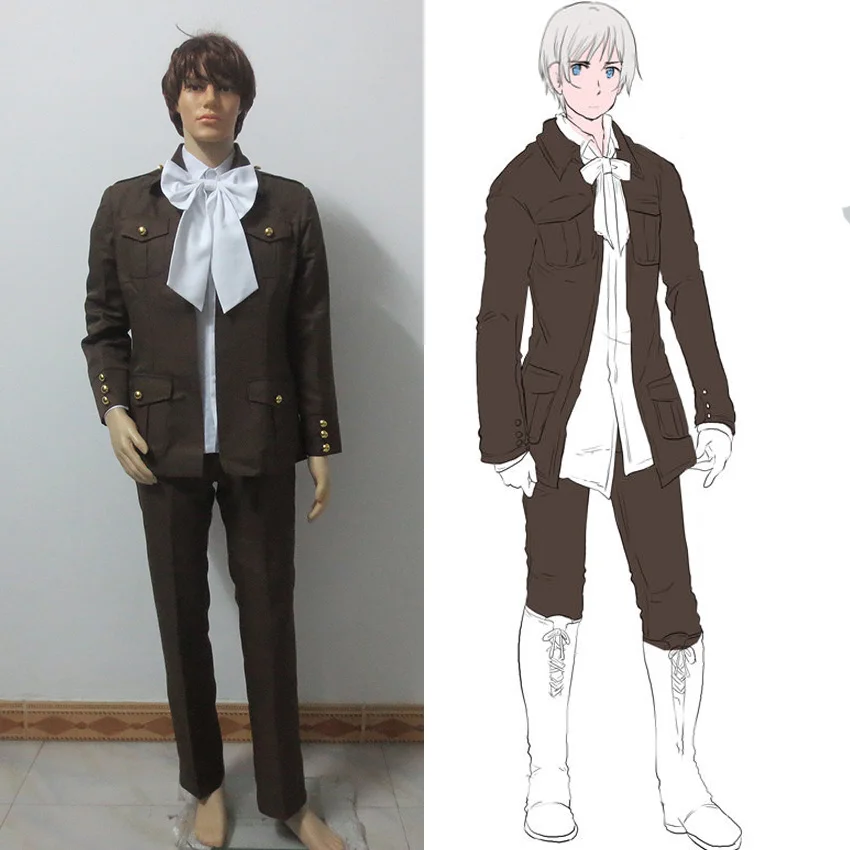 

Free shipping Custom Made Axis Hetalia Cosplay Iceland Cosplay costume