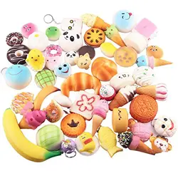 10/15pcs Squishy Toys Children Slow Rising Anti stress Toy Animal Panda Bread Cake Squishy Relief Toy Funny Kids Gift