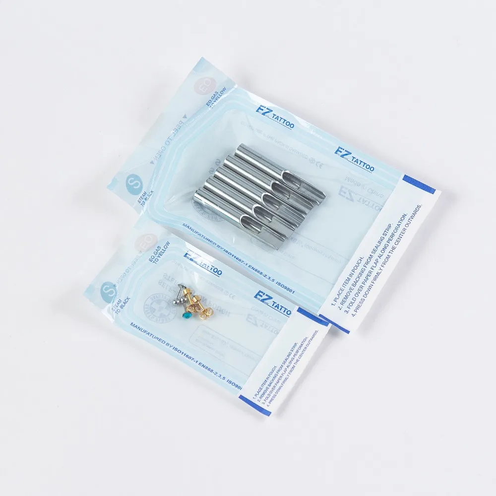 Medical Grade EZ Self Seal Sterilization Pouches for Tattoo Piercing Dental Equipment 200 Pieces